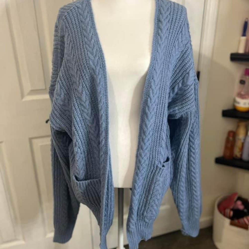 Beautiful blue cardigan